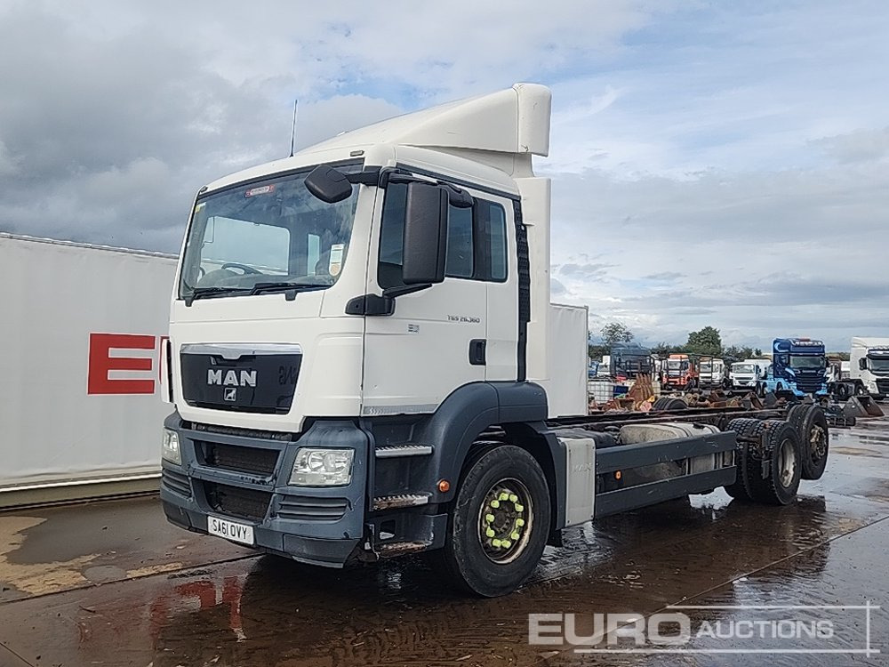 2011 MAN TGS 26.360 - 캡 새시 트럭 : 사진 1 2011 MAN TGS 26.360 - 캡 새시 트럭 : 사진 1