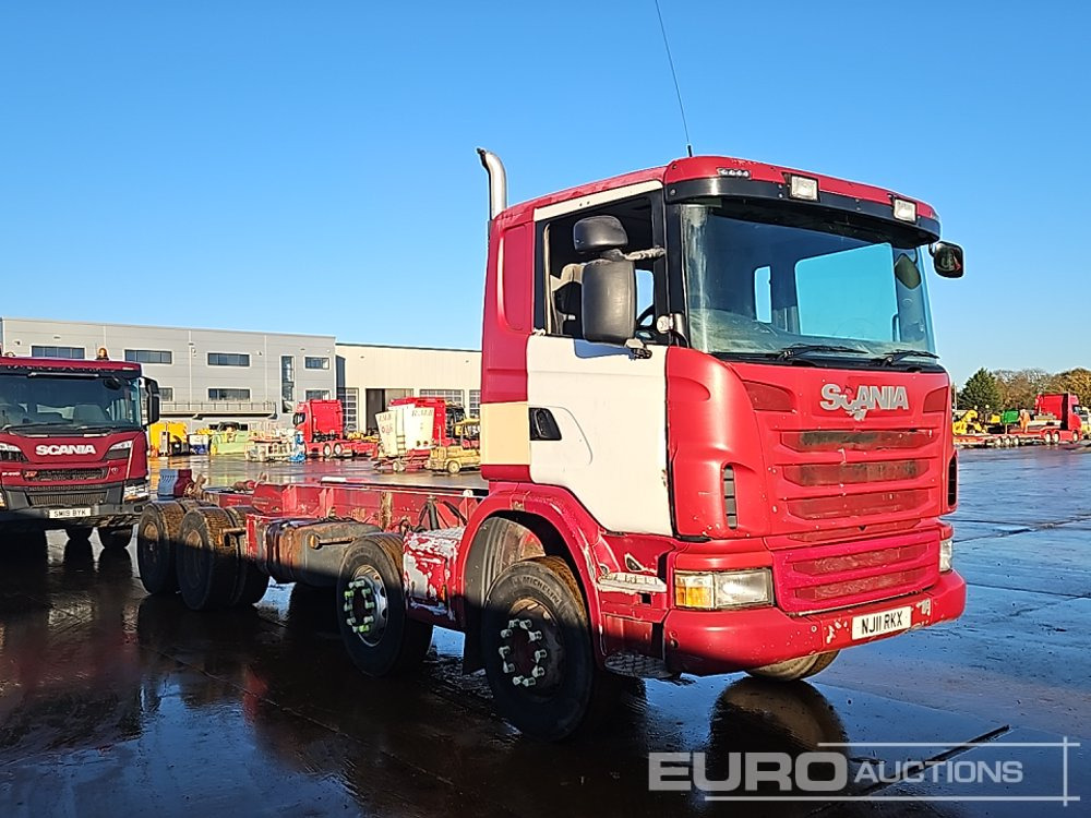 캡 새시 트럭 2011 Scania G440 : 사진 7