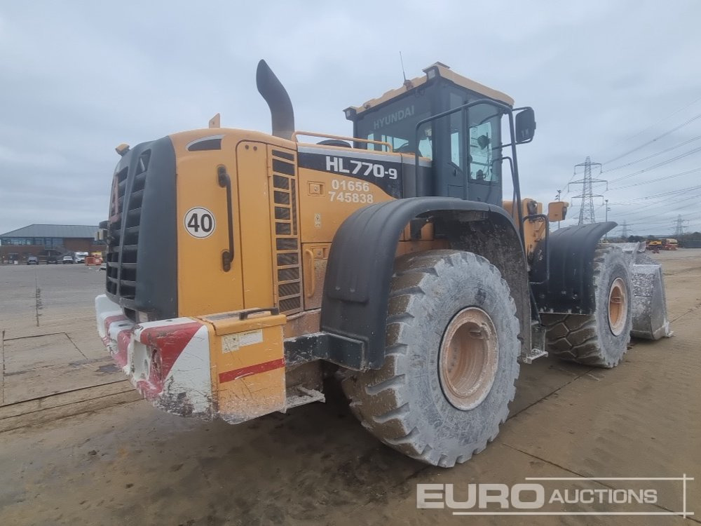 2012 Hyundai HL770-9 - 휠 로더 : 사진 5 2012 Hyundai HL770-9 - 휠 로더 : 사진 5