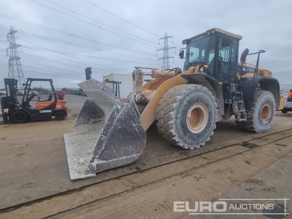 2012 Hyundai HL770-9 - 휠 로더 : 사진 1 2012 Hyundai HL770-9 - 휠 로더 : 사진 1