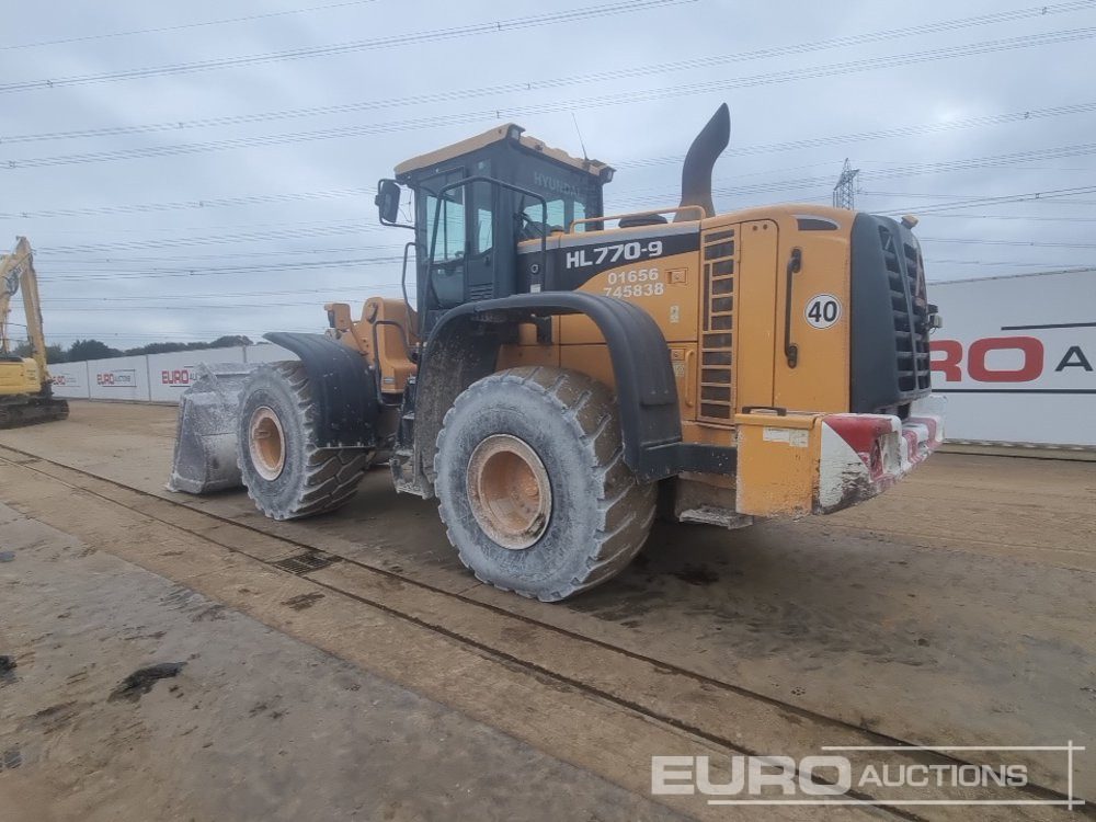 2012 Hyundai HL770-9 - 휠 로더 : 사진 3 2012 Hyundai HL770-9 - 휠 로더 : 사진 3