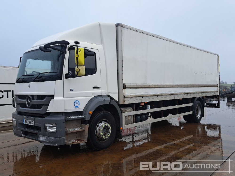 2012 Mercedes 1824 - 박스 트럭 : 사진 1 2012 Mercedes 1824 - 박스 트럭 : 사진 1