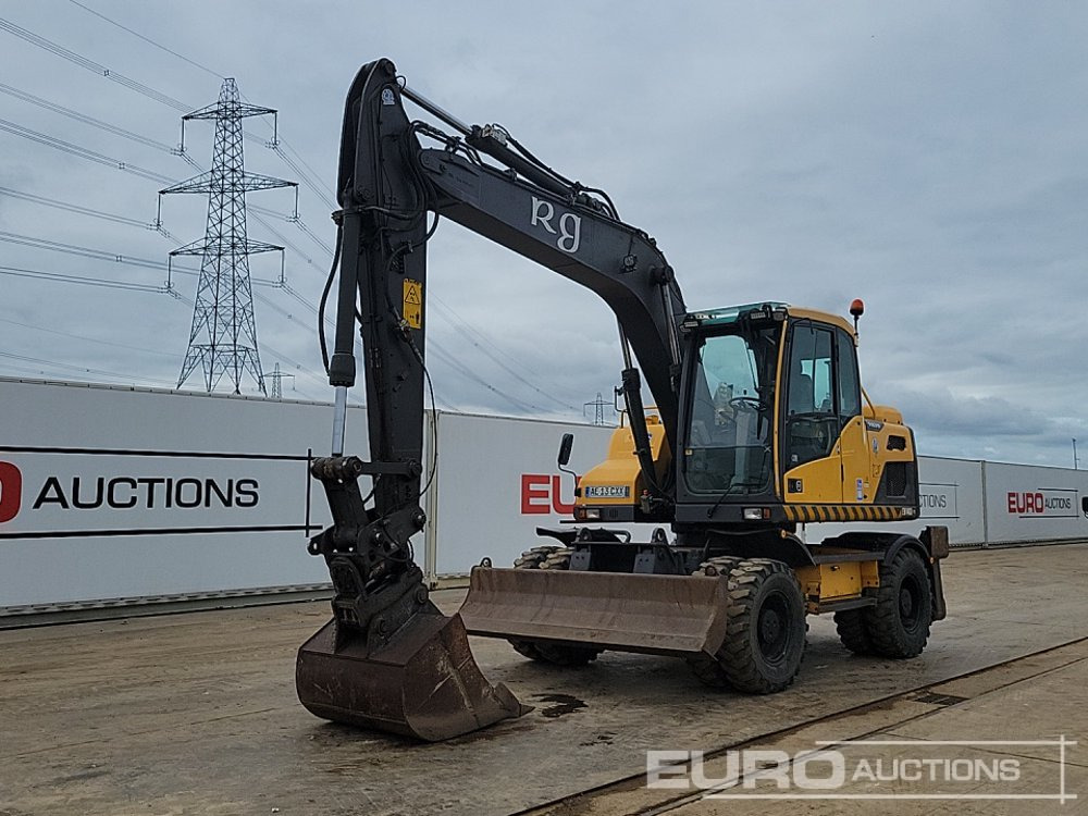 2012 Volvo EW140D - 휠 굴삭기 : 사진 1 2012 Volvo EW140D - 휠 굴삭기 : 사진 1