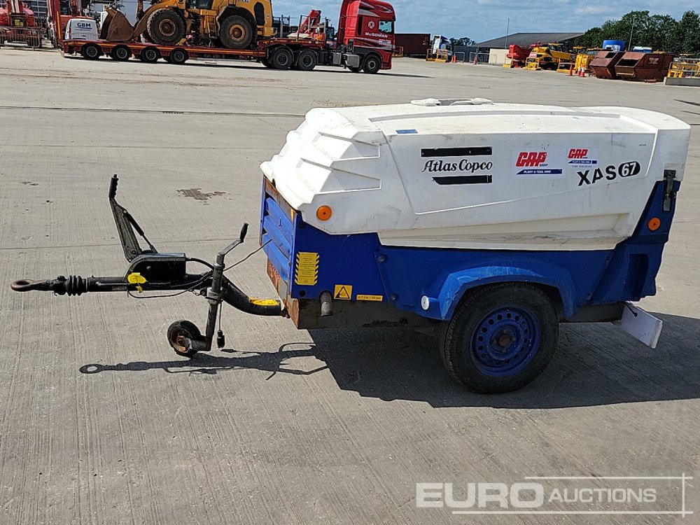 2013 Atlas Copco XAS67 - 공기 압축기 : 사진 2 2013 Atlas Copco XAS67 - 공기 압축기 : 사진 2