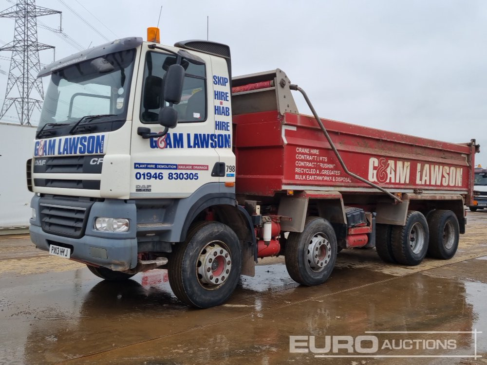 2013 DAF CF85.410 - 덤프트럭 : 사진 1 2013 DAF CF85.410 - 덤프트럭 : 사진 1