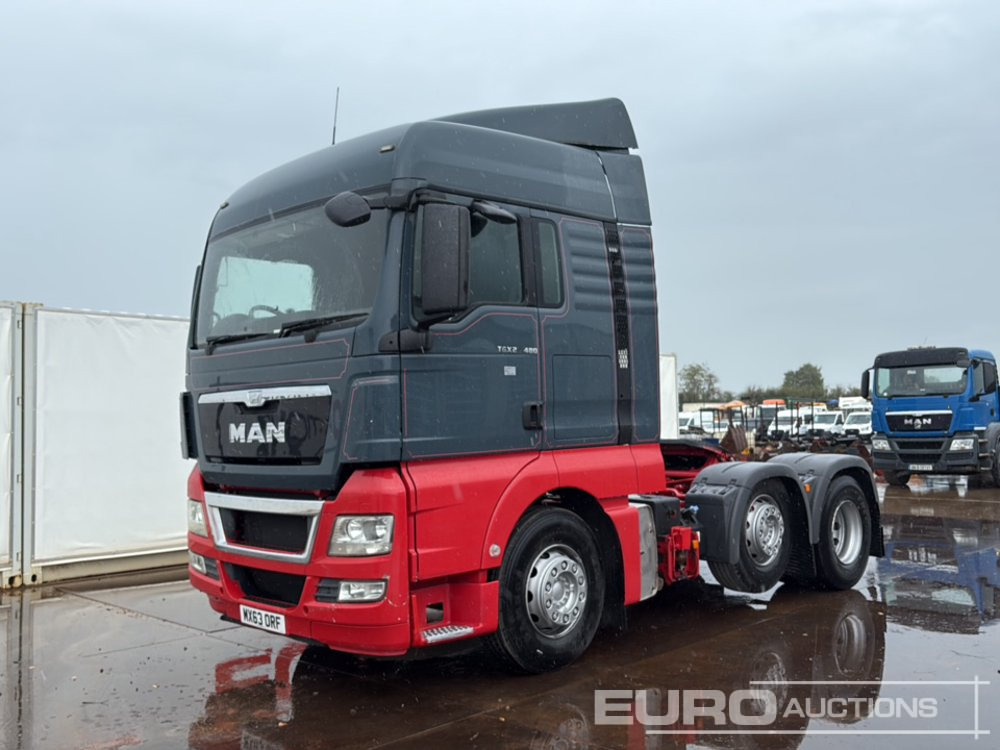 2013 MAN TGX 26-480 - 캡 새시 트럭 : 사진 1 2013 MAN TGX 26-480 - 캡 새시 트럭 : 사진 1