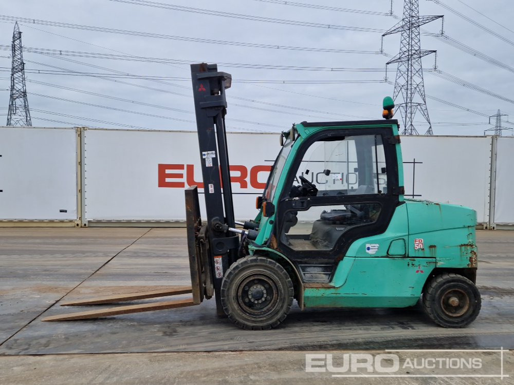 2013 Mitsubishi FD50NT - 지게차 : 사진 2 2013 Mitsubishi FD50NT - 지게차 : 사진 2