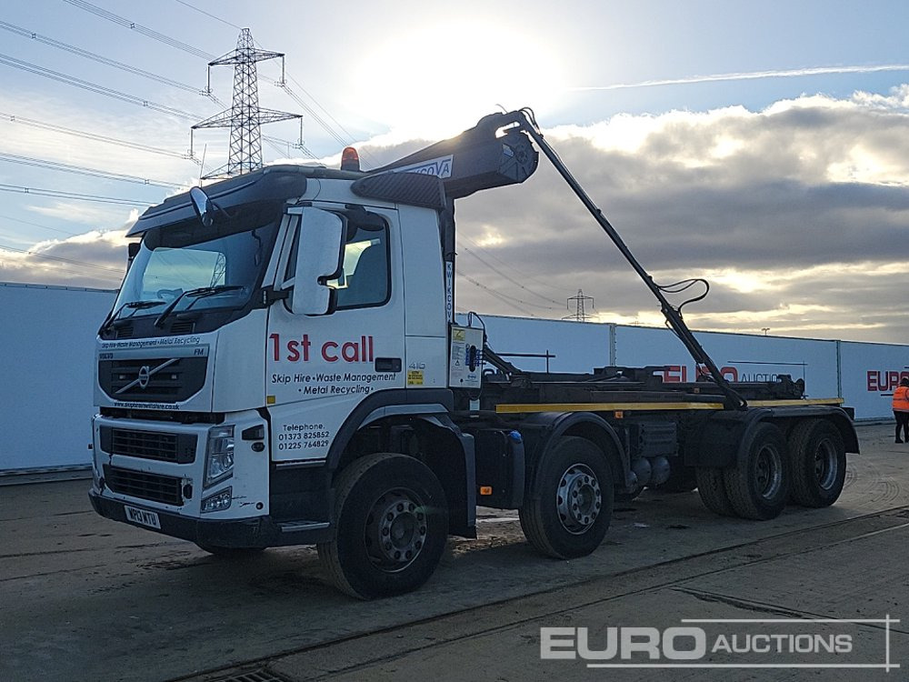 2013 Volvo FM 410 - 스킵 로더 트럭 : 사진 1 2013 Volvo FM 410 - 스킵 로더 트럭 : 사진 1
