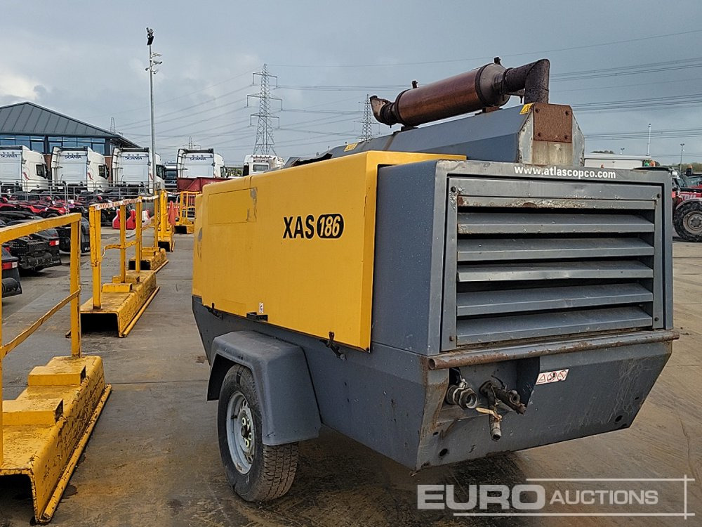 2014 Atlas Copco XAS186 - 공기 압축기 : 사진 5 2014 Atlas Copco XAS186 - 공기 압축기 : 사진 5
