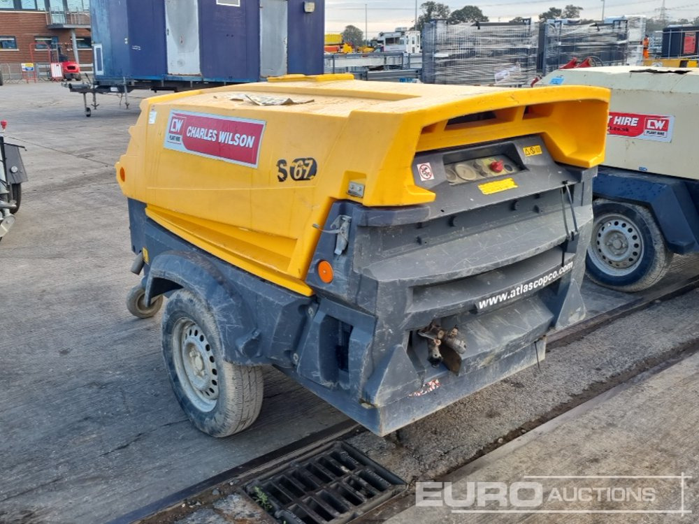 2014 Atlas Copco XAS67 - 공기 압축기 : 사진 3 2014 Atlas Copco XAS67 - 공기 압축기 : 사진 3