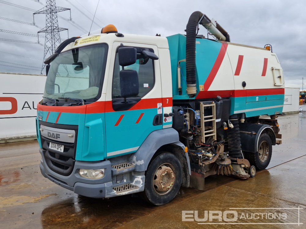 2014 DAF LF 220 FA - 거리 청소 차량 : 사진 1 2014 DAF LF 220 FA - 거리 청소 차량 : 사진 1