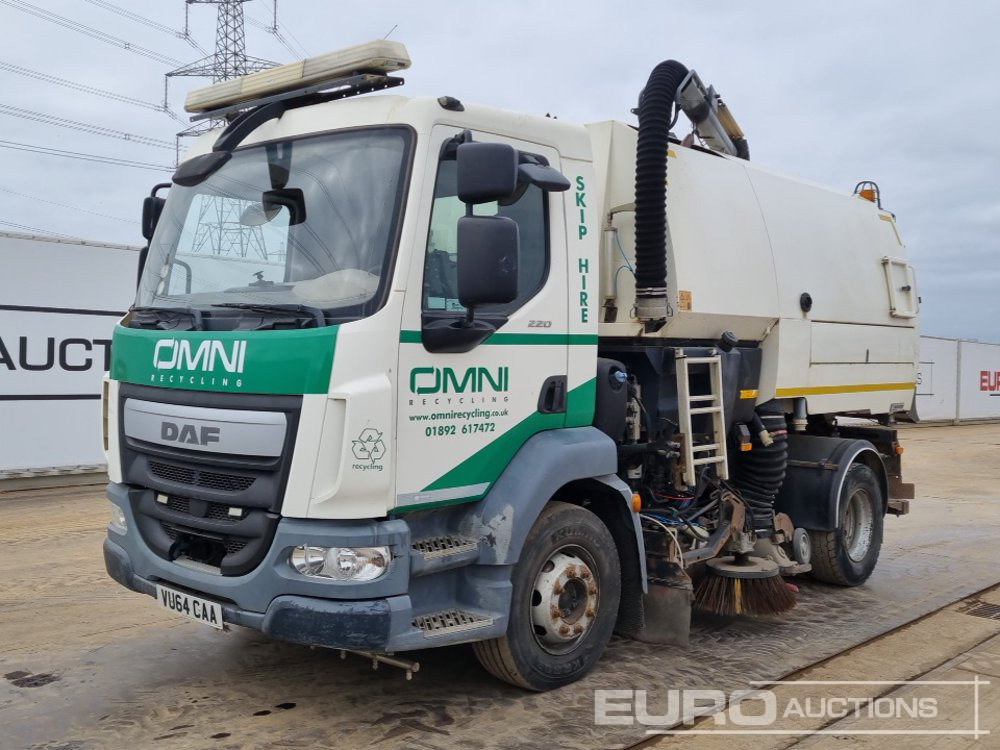 2014 DAF LF220 - 거리 청소 차량 : 사진 1 2014 DAF LF220 - 거리 청소 차량 : 사진 1