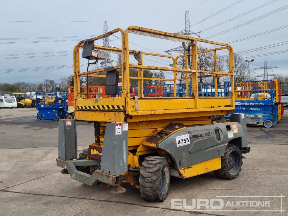 2014 Haulotte Compact 10DX - 고가작업 플랫폼 : 사진 1 2014 Haulotte Compact 10DX - 고가작업 플랫폼 : 사진 1