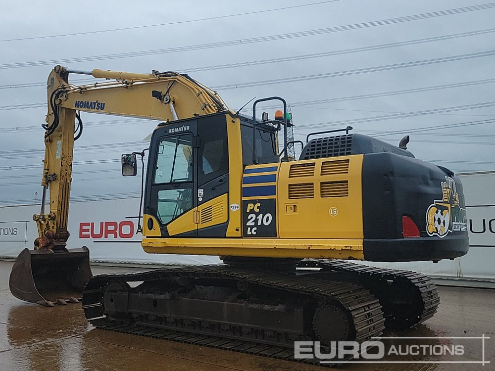 2014 Komatsu PC210LC-10 - 크롤러 굴삭기 : 사진 3 2014 Komatsu PC210LC-10 - 크롤러 굴삭기 : 사진 3