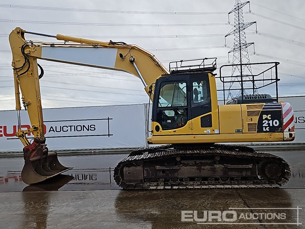 2014 Komatsu PC210LC-8 - 크롤러 굴삭기 : 사진 2 2014 Komatsu PC210LC-8 - 크롤러 굴삭기 : 사진 2