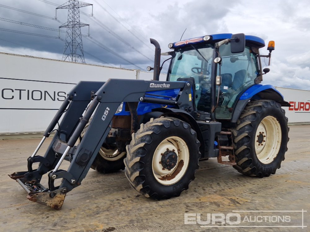 2014 New Holland T6.165 - 장궤형 트랙터 : 사진 1 2014 New Holland T6.165 - 장궤형 트랙터 : 사진 1