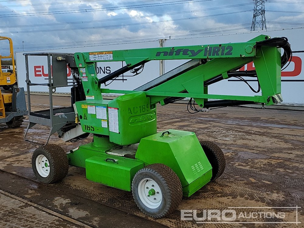 2014 Niftylift HR12NDE - 관절 붐 : 사진 3 2014 Niftylift HR12NDE - 관절 붐 : 사진 3