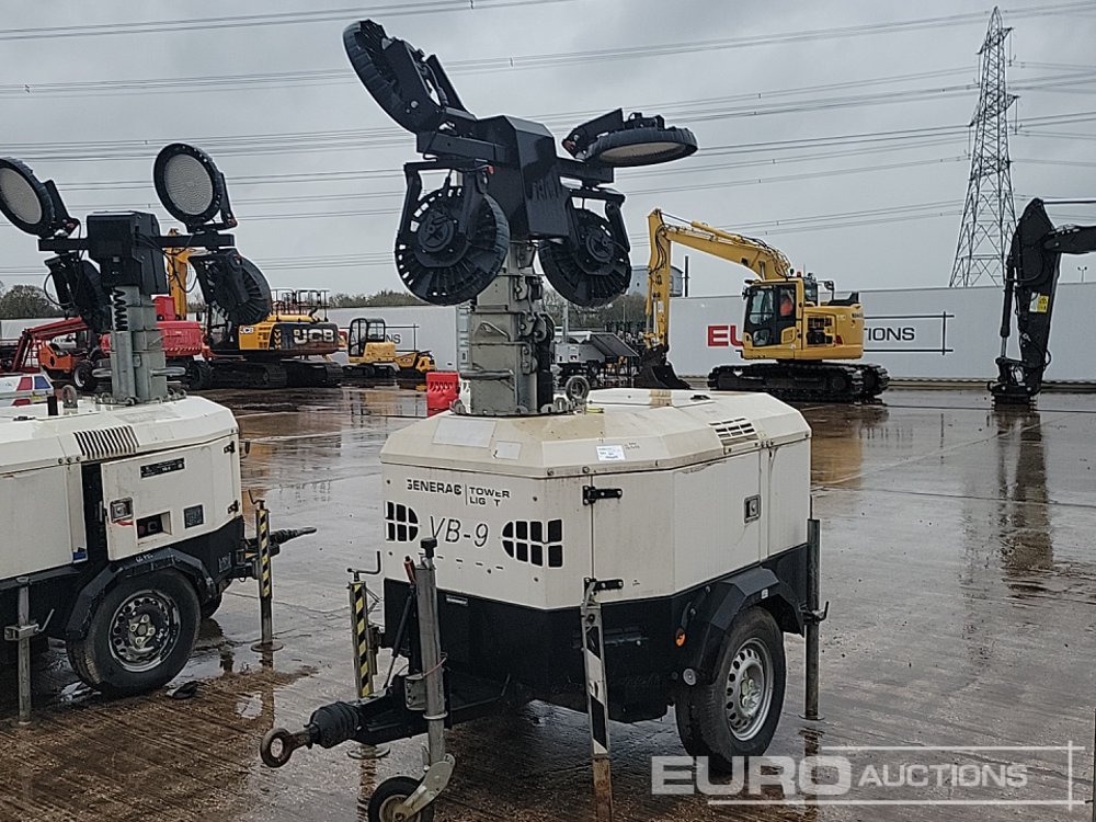2015 Generac VB9 - 조명 타워 : 사진 1 2015 Generac VB9 - 조명 타워 : 사진 1