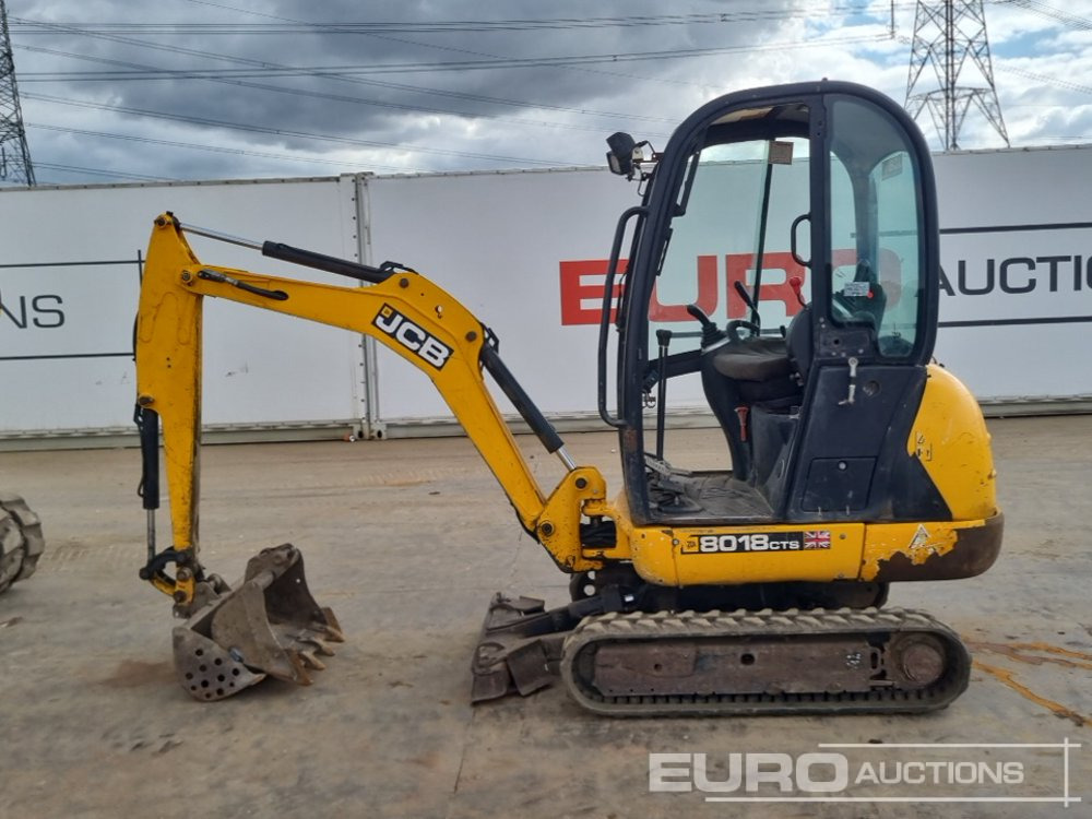 2015 JCB 8018CTS - 미니 굴삭기 : 사진 2 2015 JCB 8018CTS - 미니 굴삭기 : 사진 2
