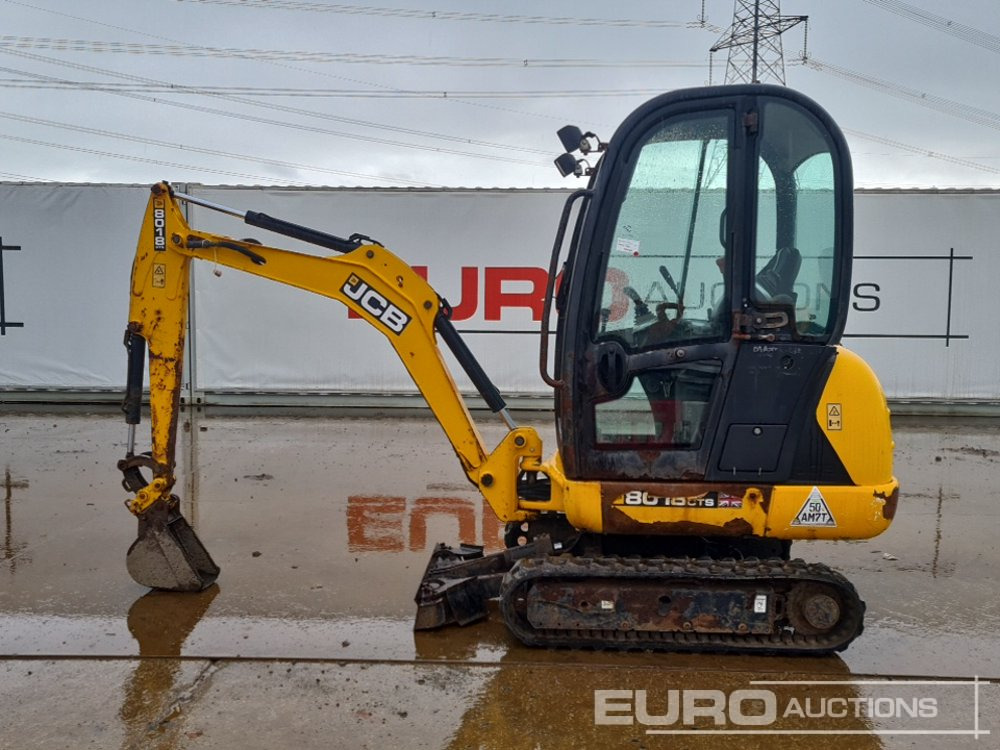 2015 JCB 8018CTS - 미니 굴삭기 : 사진 2 2015 JCB 8018CTS - 미니 굴삭기 : 사진 2