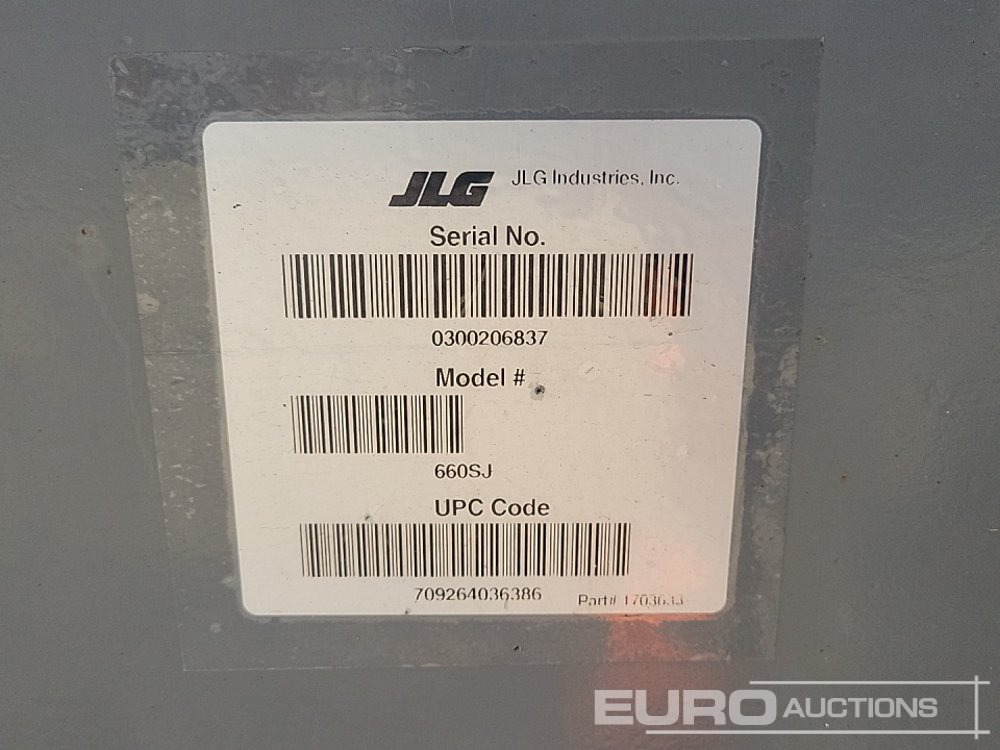 고가작업 플랫폼 2015 JLG 660SJ : 사진 35