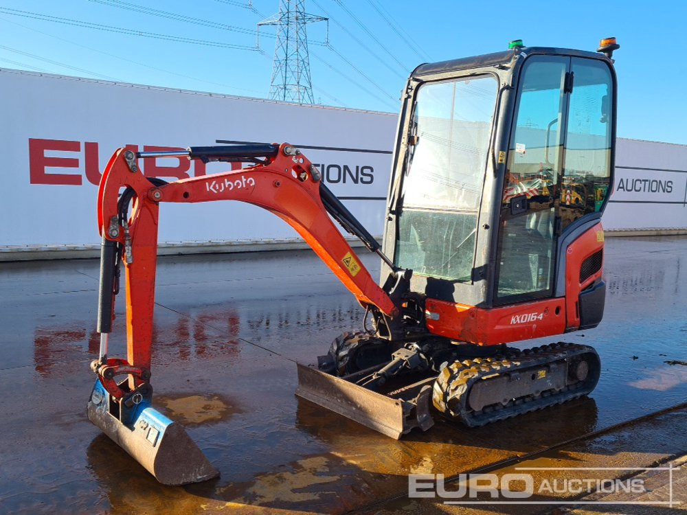 2015 Kubota KX016-4 - 미니 굴삭기 : 사진 1 2015 Kubota KX016-4 - 미니 굴삭기 : 사진 1