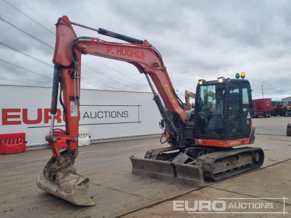 2015 Kubota KX080-4 - 미니 굴삭기 : 사진 1 2015 Kubota KX080-4 - 미니 굴삭기 : 사진 1