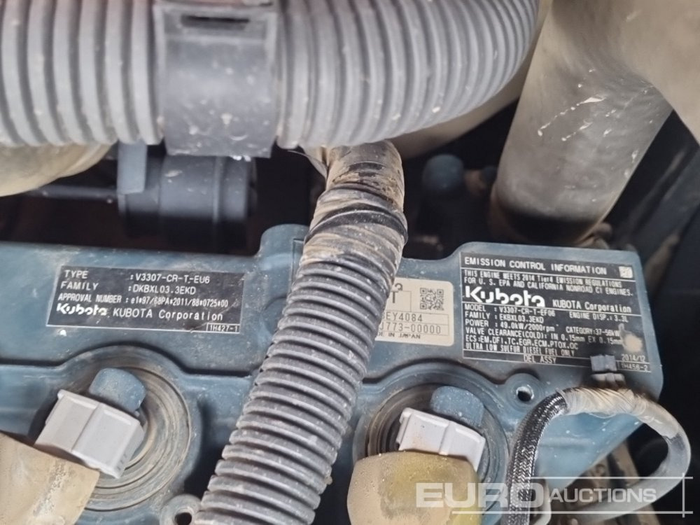 미니 굴삭기 2015 Kubota KX080-4 : 사진 40