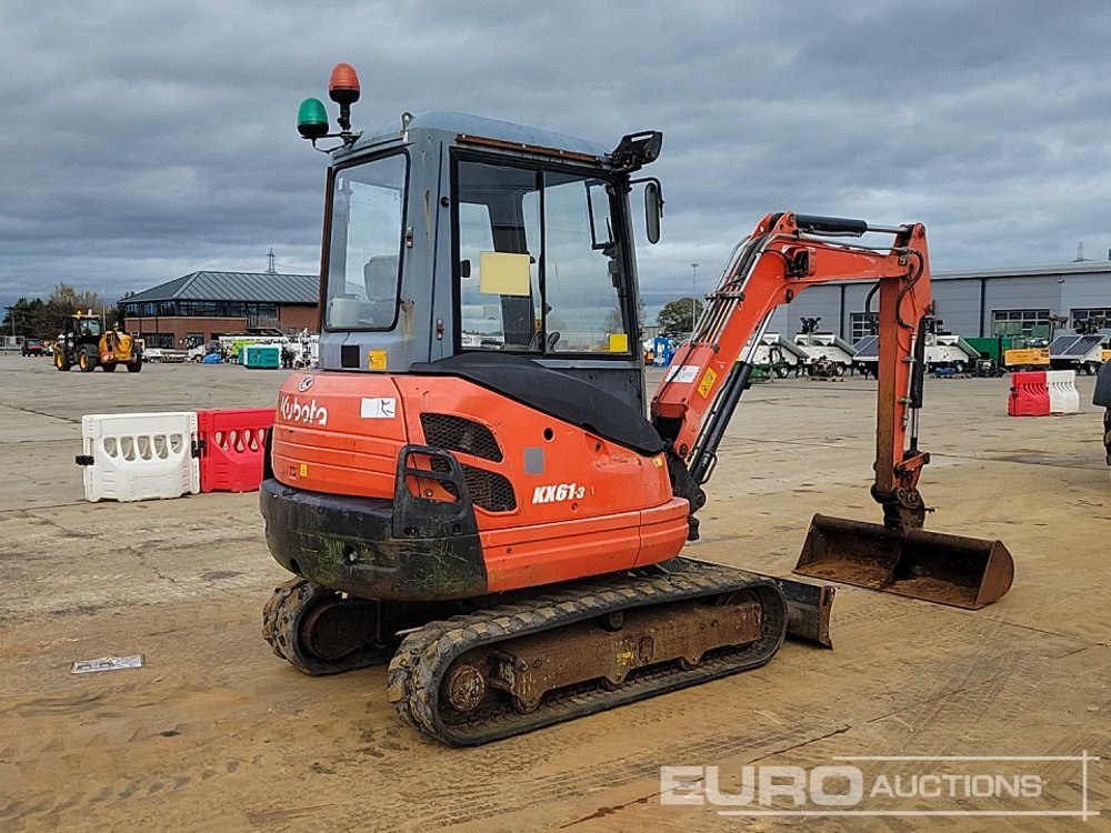 2015 Kubota KX61-3 - 미니 굴삭기 : 사진 5 2015 Kubota KX61-3 - 미니 굴삭기 : 사진 5
