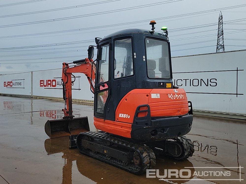 2015 Kubota KX61-3 - 미니 굴삭기 : 사진 3 2015 Kubota KX61-3 - 미니 굴삭기 : 사진 3