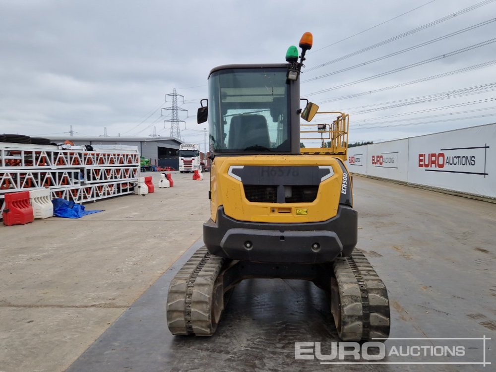 2015 Volvo ECR50D - 미니 굴삭기 : 사진 4 2015 Volvo ECR50D - 미니 굴삭기 : 사진 4