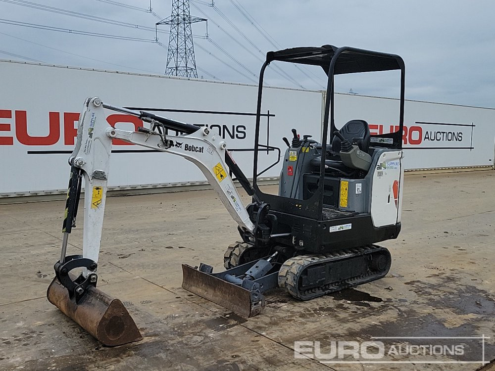 2016 Bobcat E17 - 미니 굴삭기 : 사진 1 2016 Bobcat E17 - 미니 굴삭기 : 사진 1