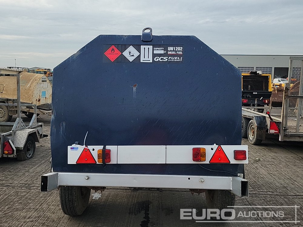 2016 Bowser Supply 2000 Litre Single Axle Bunded Fuel Bowser, Manual Pump - 저장 탱크 : 사진 4 2016 Bowser Supply 2000 Litre Single Axle Bunded Fuel Bowser, Manual Pump - 저장 탱크 : 사진 4