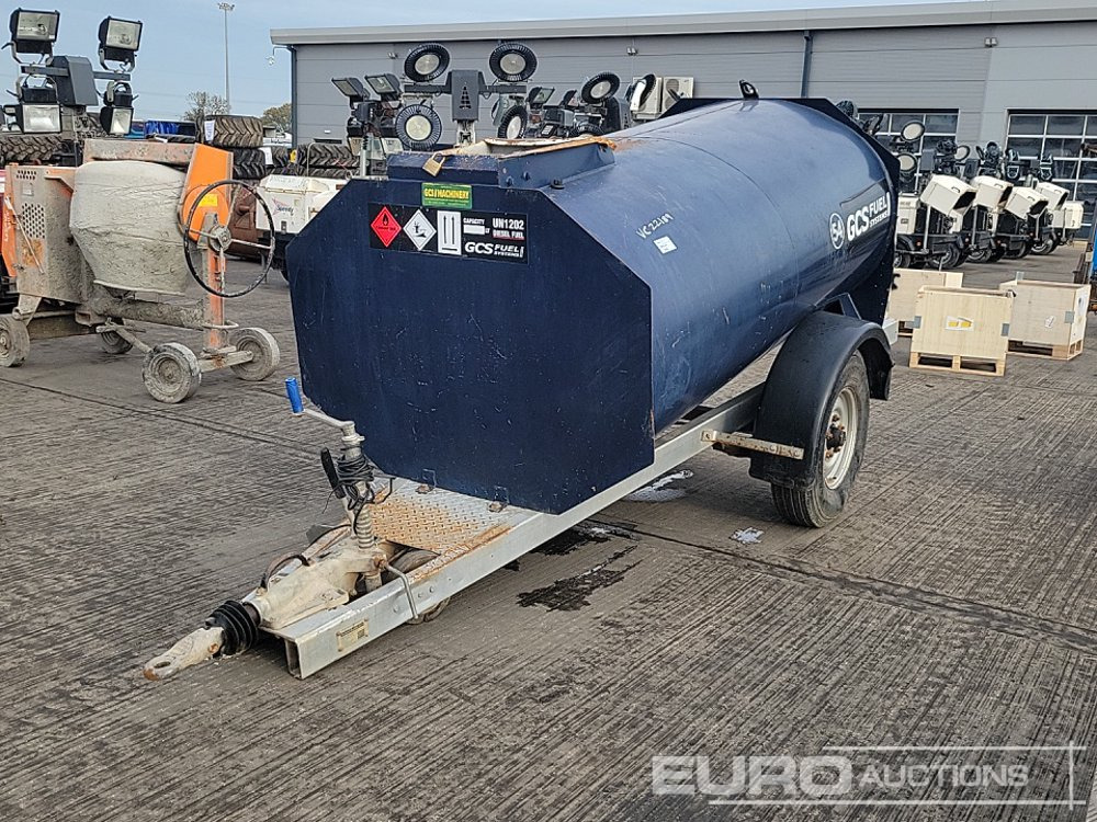 2016 Bowser Supply 2000 Litre Single Axle Bunded Fuel Bowser, Manual Pump - 저장 탱크 : 사진 1 2016 Bowser Supply 2000 Litre Single Axle Bunded Fuel Bowser, Manual Pump - 저장 탱크 : 사진 1