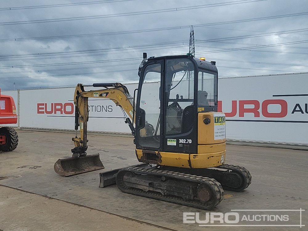 2016 CAT 302.7DCR - 미니 굴삭기 : 사진 3 2016 CAT 302.7DCR - 미니 굴삭기 : 사진 3