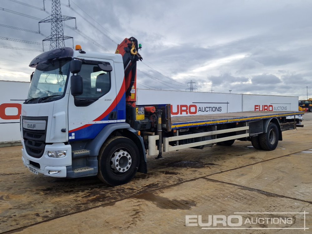 2016 DAF LF250 - 드롭사이드/ 플랫베드 트럭 : 사진 1 2016 DAF LF250 - 드롭사이드/ 플랫베드 트럭 : 사진 1