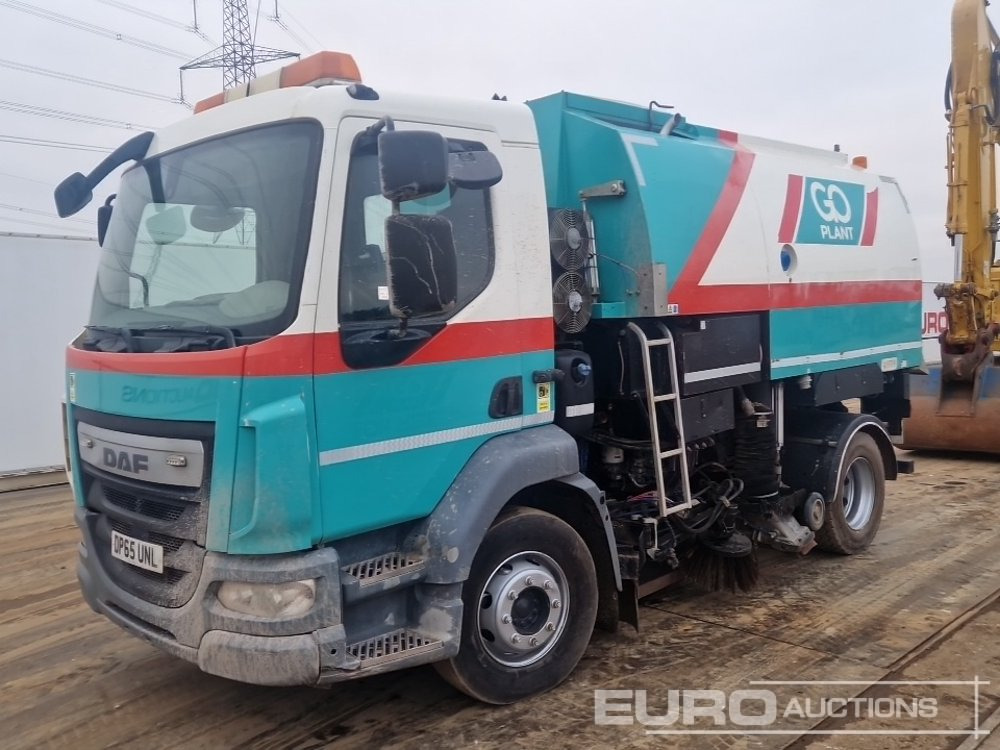 2016 DAF LF55.220 - 거리 청소 차량 : 사진 1 2016 DAF LF55.220 - 거리 청소 차량 : 사진 1