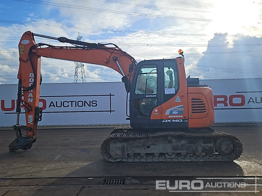 2016 Doosan DX140LCR -5 - 크롤러 굴삭기 : 사진 2 2016 Doosan DX140LCR -5 - 크롤러 굴삭기 : 사진 2