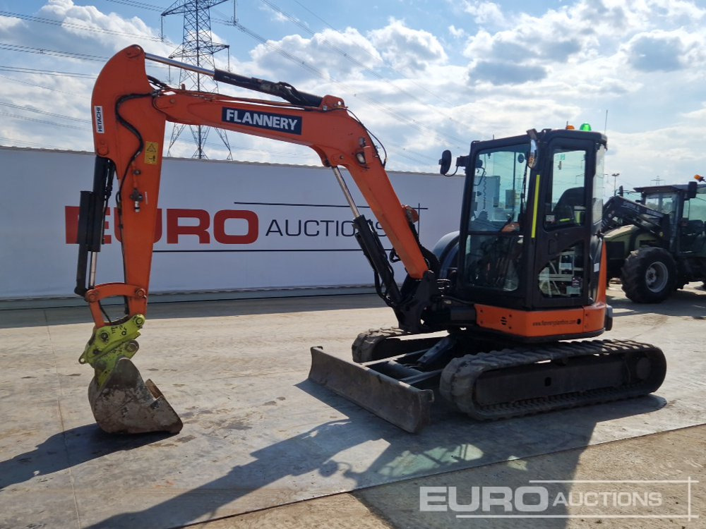 2016 Hitachi ZX55U-5A - 미니 굴삭기 : 사진 1 2016 Hitachi ZX55U-5A - 미니 굴삭기 : 사진 1