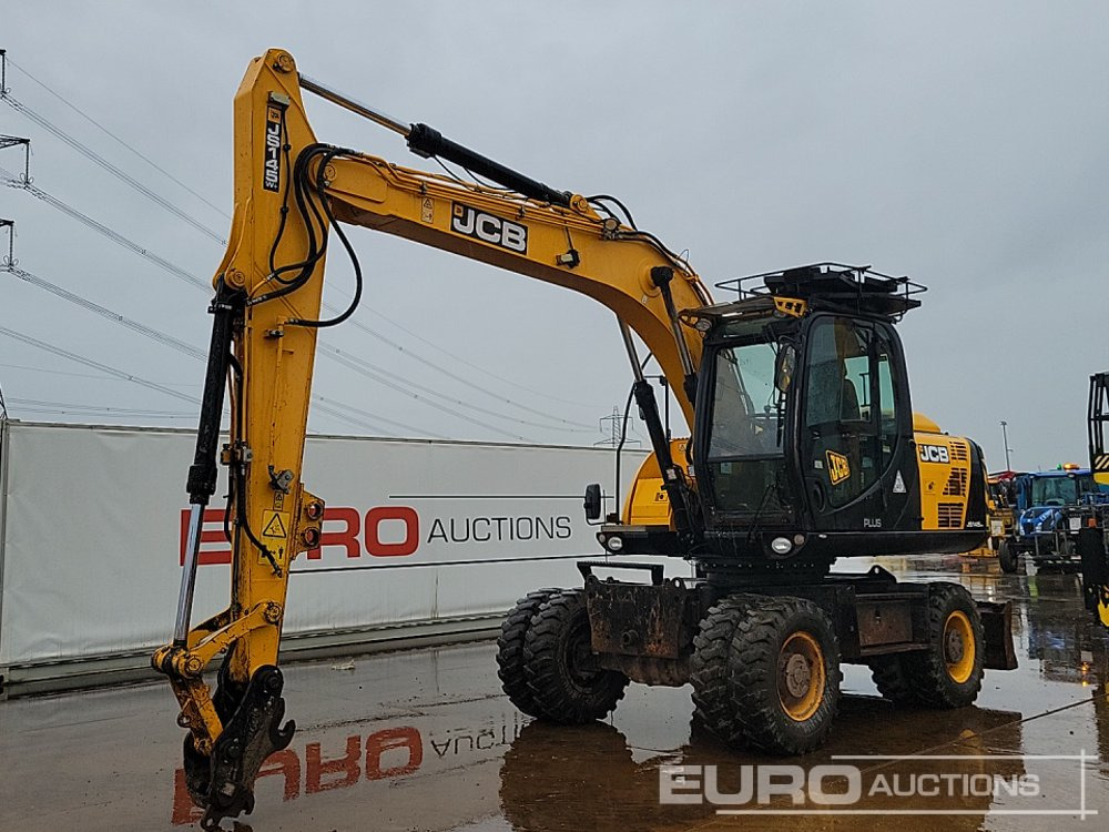 2016 JCB JS145W - 휠 굴삭기 : 사진 1 2016 JCB JS145W - 휠 굴삭기 : 사진 1