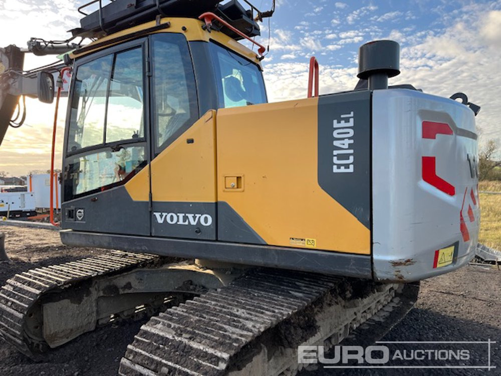 2016 Volvo EC140EL - 크롤러 굴삭기 : 사진 2 2016 Volvo EC140EL - 크롤러 굴삭기 : 사진 2