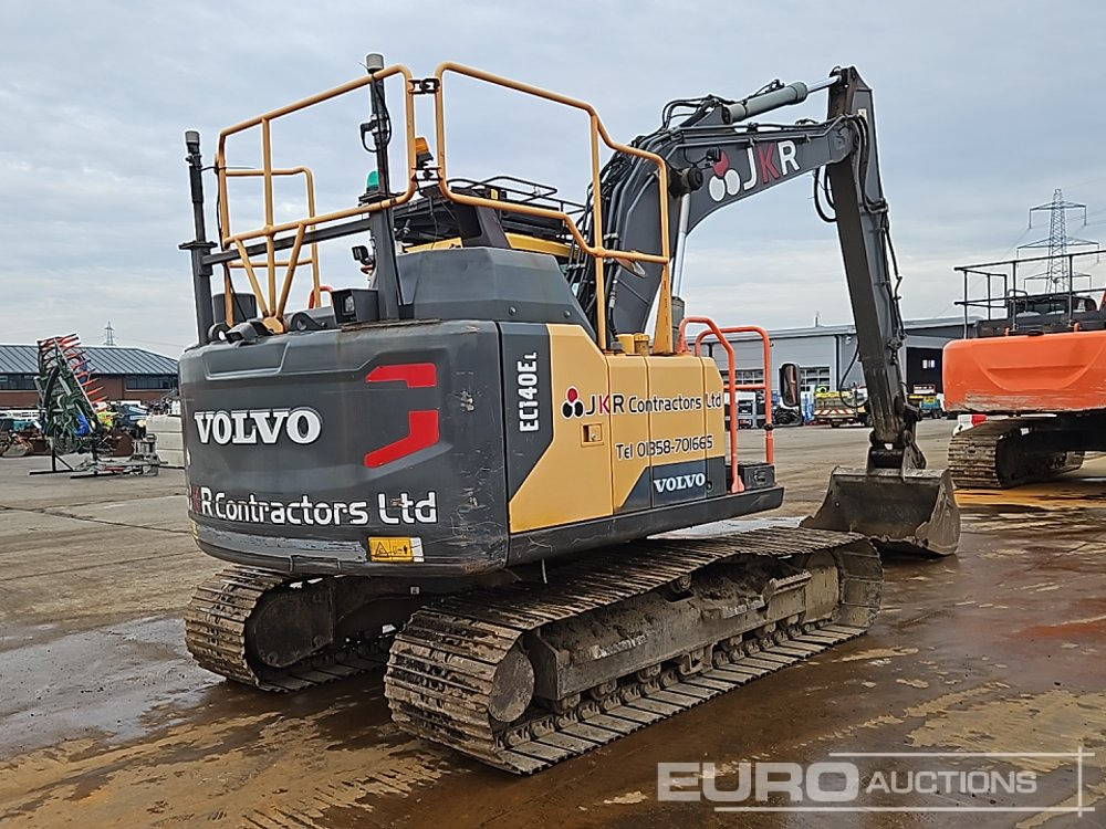 2016 Volvo EC140EL - 크롤러 굴삭기 : 사진 5 2016 Volvo EC140EL - 크롤러 굴삭기 : 사진 5