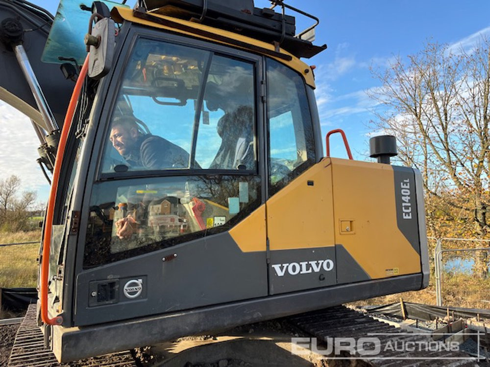 2016 Volvo EC140EL - 크롤러 굴삭기 : 사진 3 2016 Volvo EC140EL - 크롤러 굴삭기 : 사진 3