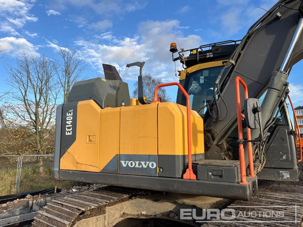 2016 Volvo EC140EL - 크롤러 굴삭기 : 사진 4 2016 Volvo EC140EL - 크롤러 굴삭기 : 사진 4