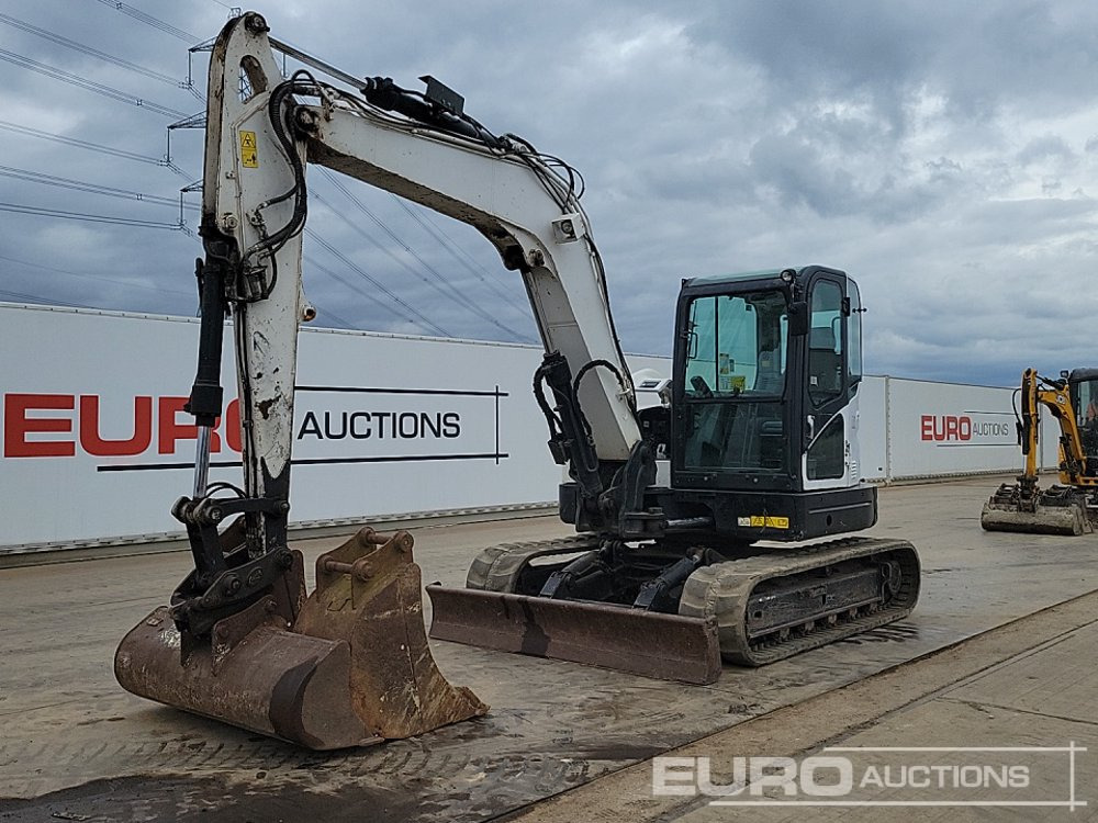 2017 Bobcat E85 - 미니 굴삭기 : 사진 1 2017 Bobcat E85 - 미니 굴삭기 : 사진 1