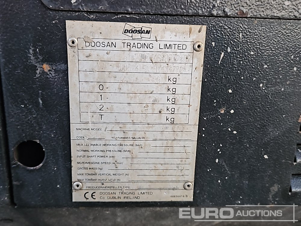 공기 압축기 2017 Doosan 741 : 사진 28