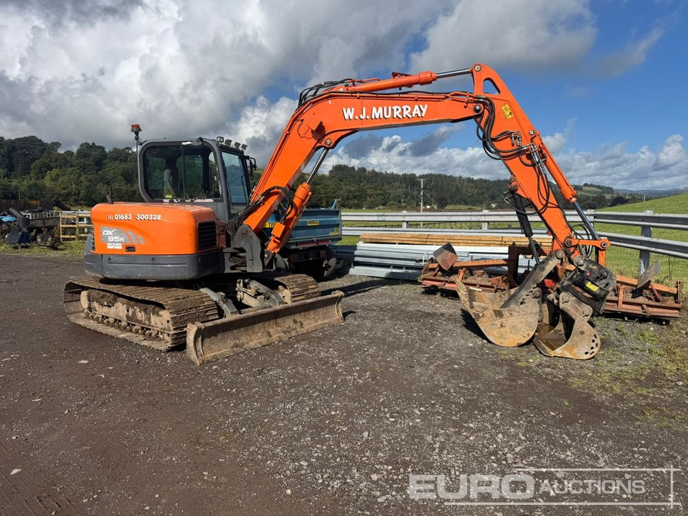 2017 Doosan DX85R-3 - 미니 굴삭기 : 사진 4 2017 Doosan DX85R-3 - 미니 굴삭기 : 사진 4