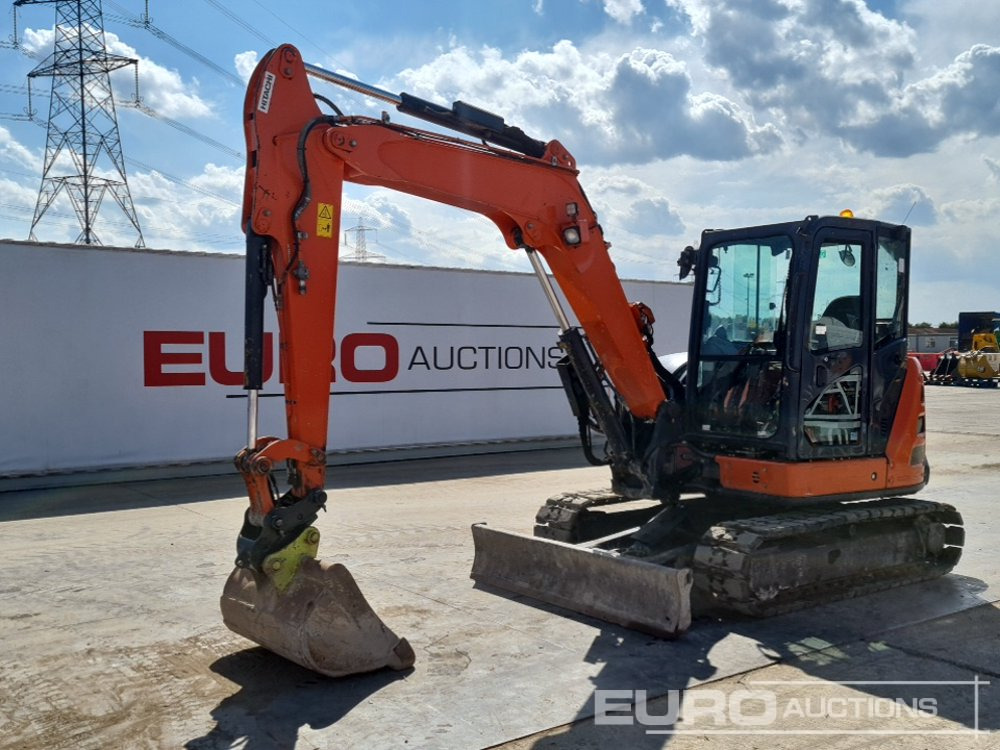 2017 Hitachi ZX65USB-5A - 미니 굴삭기 : 사진 1 2017 Hitachi ZX65USB-5A - 미니 굴삭기 : 사진 1