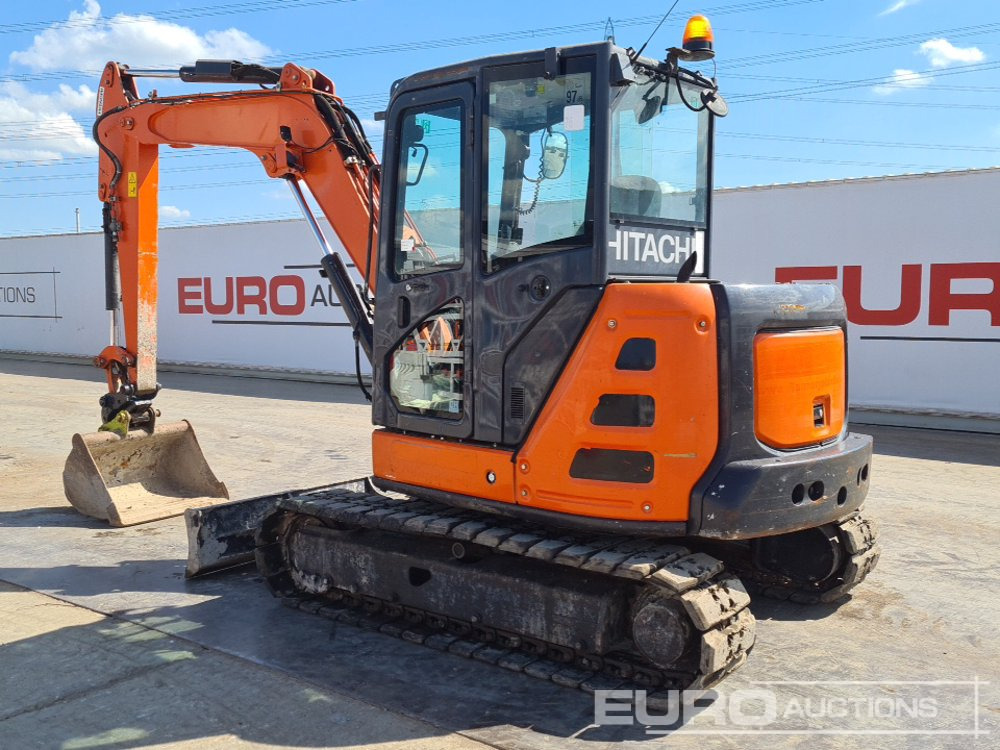 2017 Hitachi ZX65USB-5A - 미니 굴삭기 : 사진 3 2017 Hitachi ZX65USB-5A - 미니 굴삭기 : 사진 3