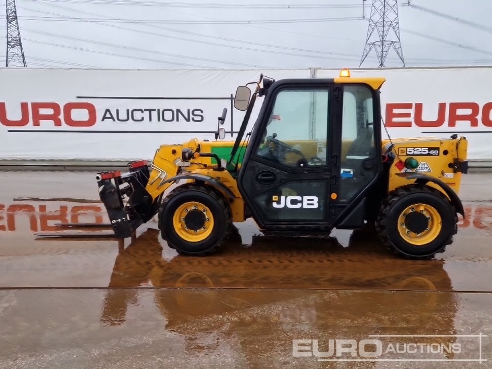 2017 JCB 525-60 Hi Viz - 텔레스코픽 핸들러 : 사진 2 2017 JCB 525-60 Hi Viz - 텔레스코픽 핸들러 : 사진 2